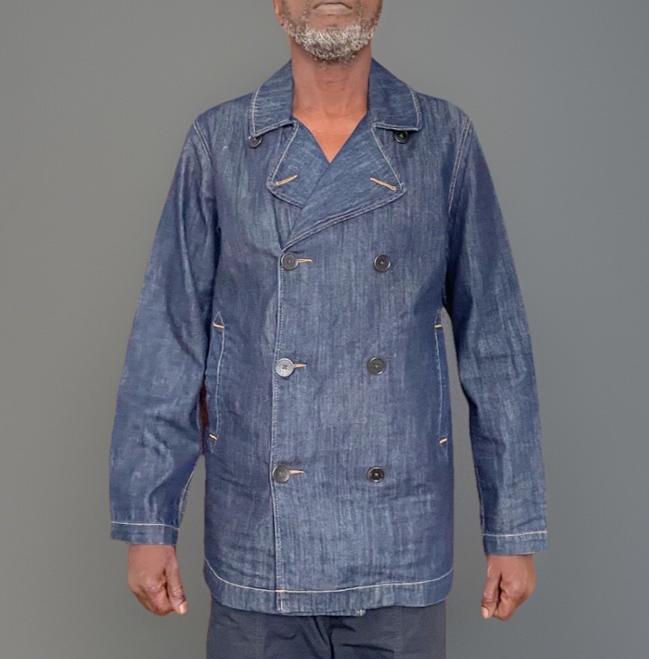 ALTRA Giacca Edwin Sandstorm blu scuro denim 12 oz blu soak lavato M