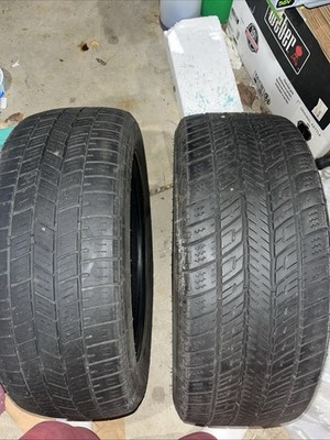 Pair of used Uniroyal Tiger Paw Tires 205/55R16 91H. One like new, one used. 