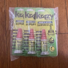 Krazy Glue KG585 Instant Strong Super Glue - 12 Pack
