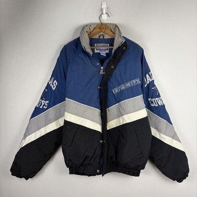 VTG Dallas Cowboys Starter Jacket Pro Line Puffer Size XL 90s Full