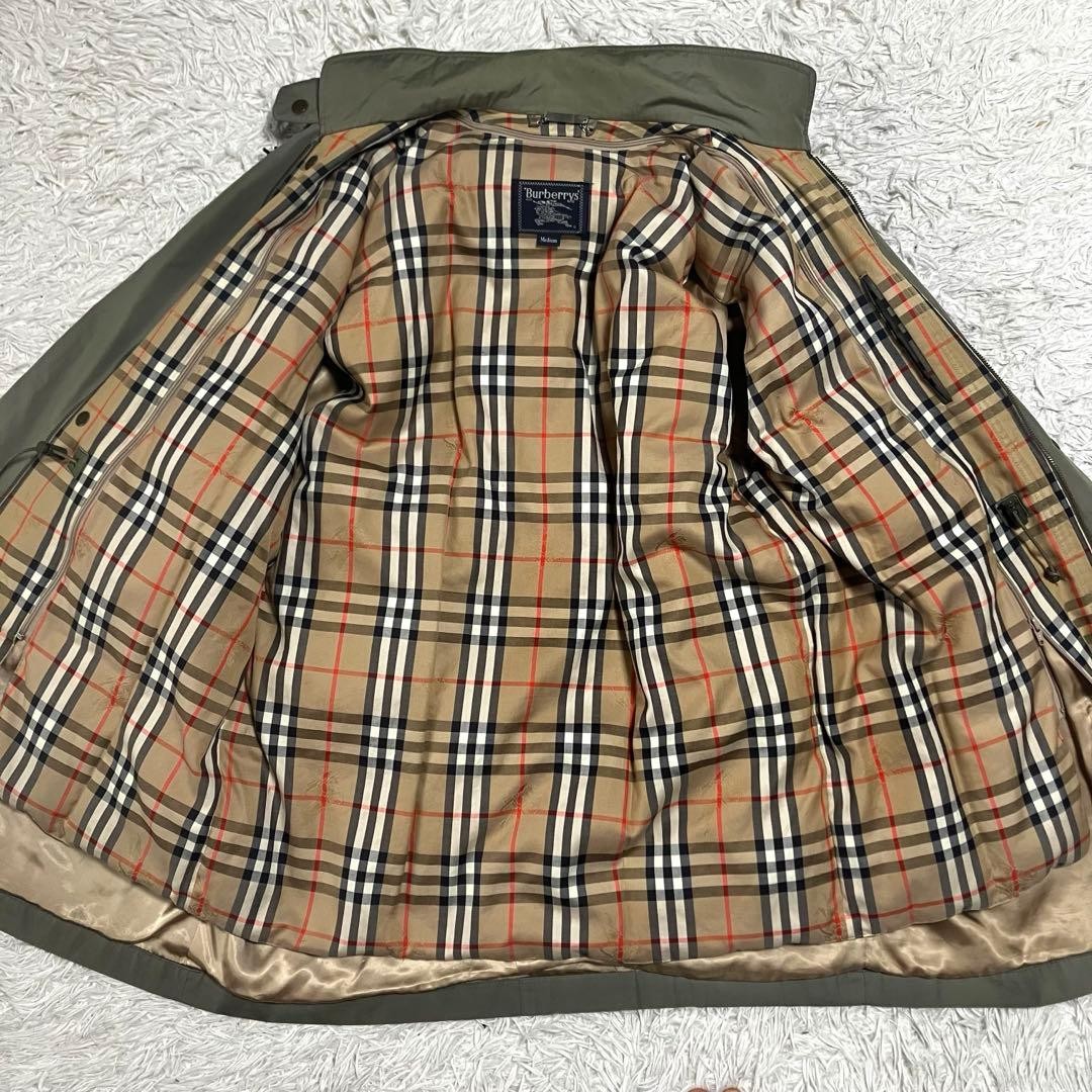 Burberry Coated Silk with Exquisite Luster and Cashmere Lining Vintage Men's thumbnail 8