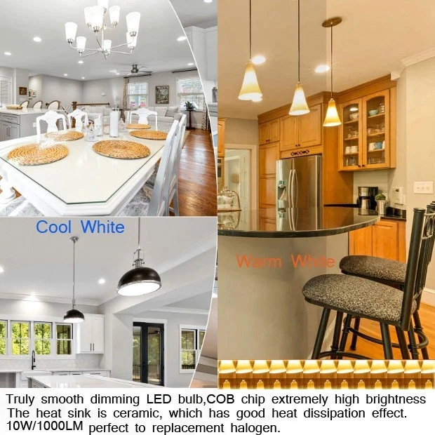 2pcs E12 C7 LED Light Bulb Dimmable 102 COB Ceiling fans Bulbs C5 Lamp TX102F70 - Image 4 of 4