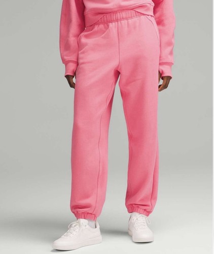 Lululemon Scuba Mid Rise Oversized Jogger NWOT Sakura Pink XXS 2XS Regular