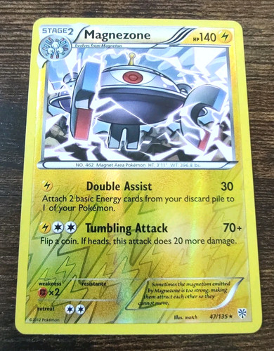 Magnezone 47/135 Plasma Storm Pokemon Card Reverse Holo NM