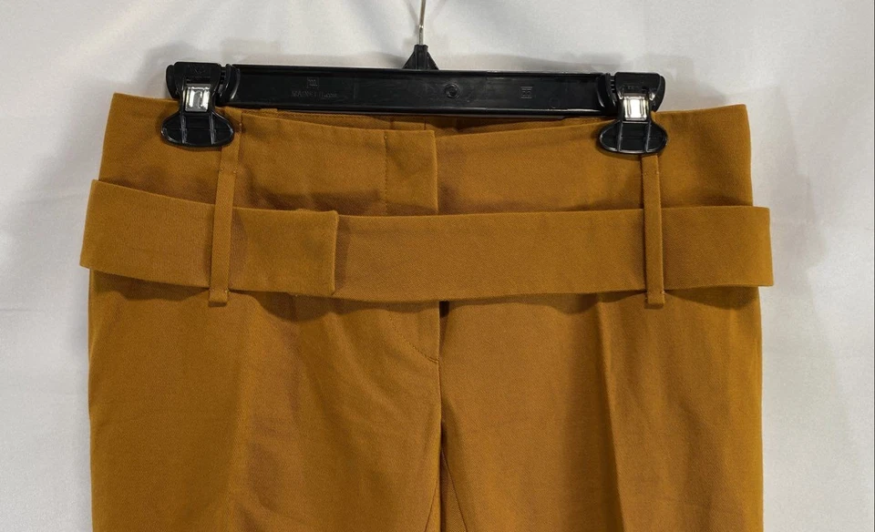 Pantalones de pierna recta lisos de cobre de Prada para mujer talla 40 Foto 2 de 4