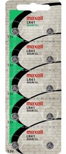 Maxell Batteries LR41 192 Comma; AG3 Alkaline Button Size Battery Comma; On...