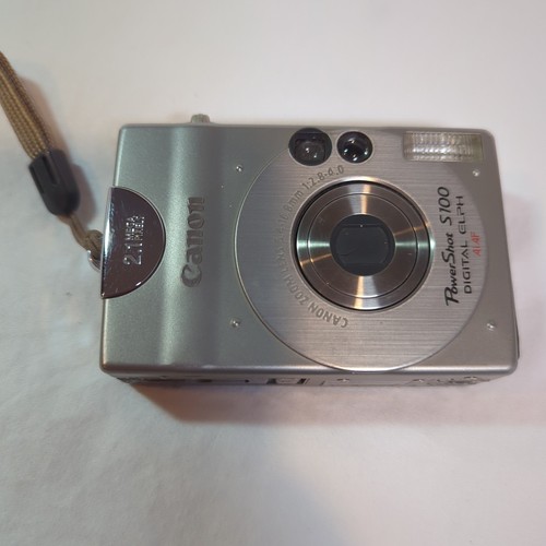 Canon Digital Camera PowerShot 2.1MP S100 Digital Elph PC1001 Untested Read - Picture 2 of 8