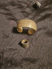 Vintage 925 Sterling Silver Mexico Ring Heavy~23 Grams~Size 9 Lot