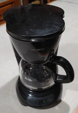 Mr Coffee 4 Cup Drip Coffee Maker Brewer Model TF5 Black Tested Working