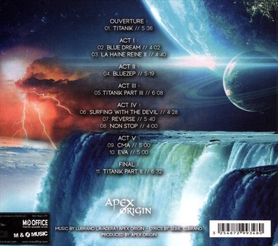 APEX ORIGIN BEYOND A LIFETIME NEW CD