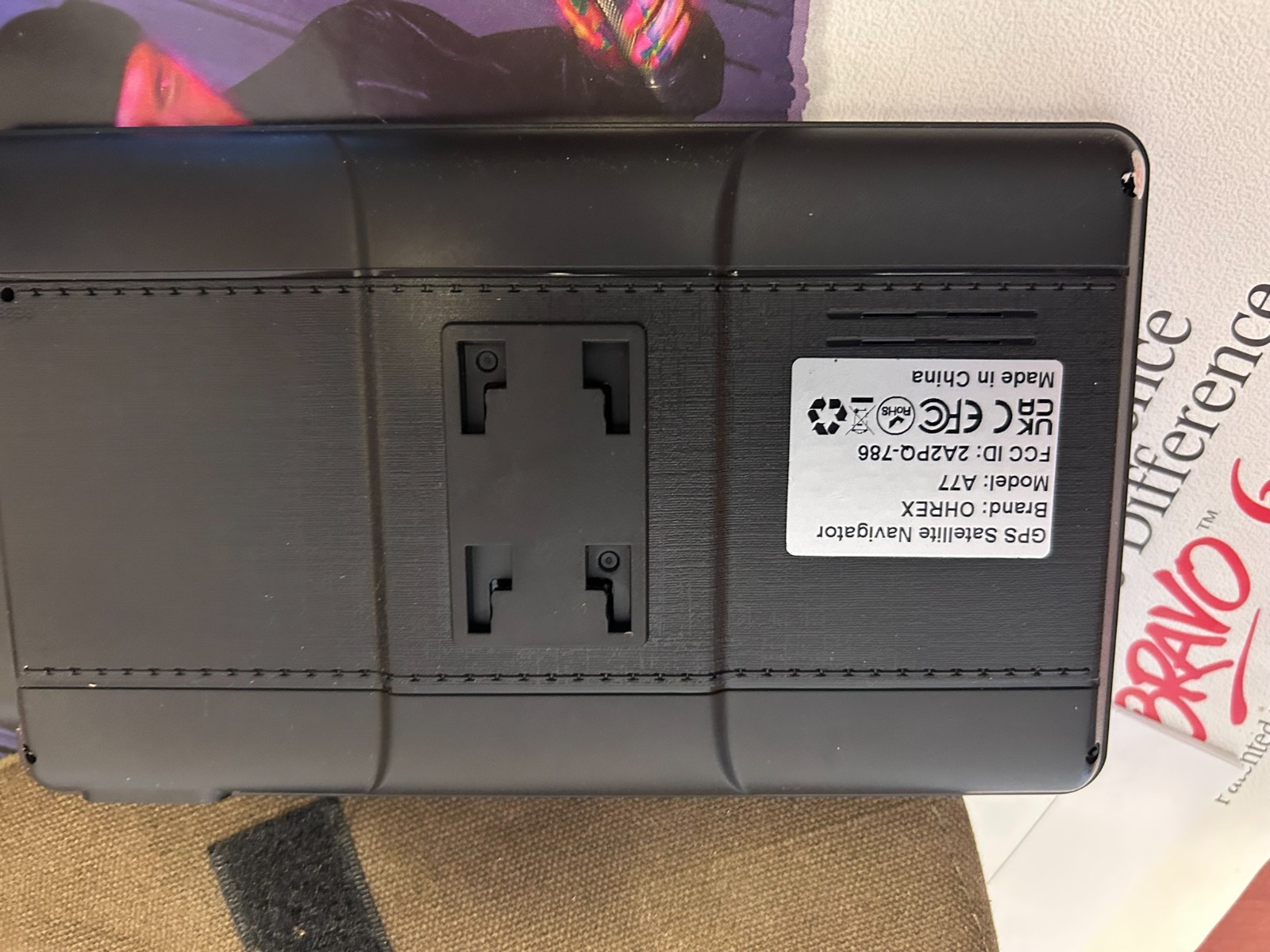 ohrex model a77gps satellite navigator