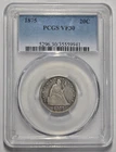 1875 SEATED LIBERTY TWENTY CENT PIECE 20C PCGS VF 30 Certified Coin