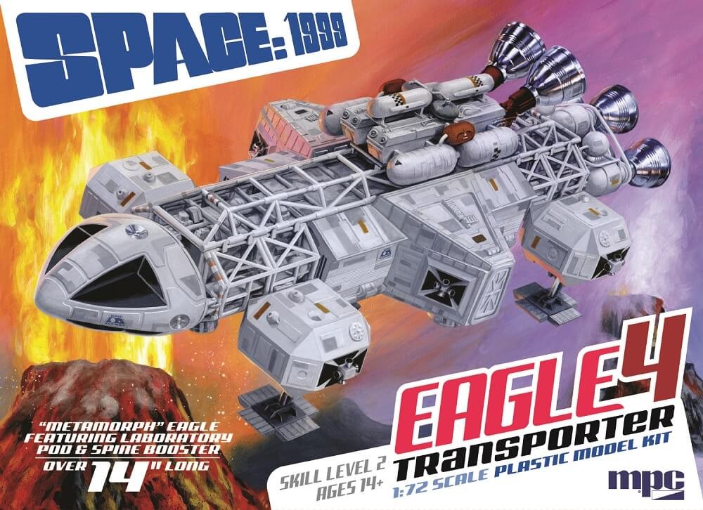 MPC 1/72 Space 1999 14" Eagle 4 Lab Pod Plastic Model Kit