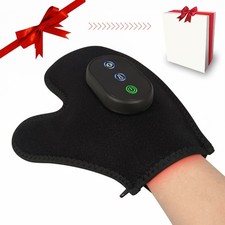 Cordless Hand Massager with 3 Heat and vibration for Arthritis and Carpal Tunnel