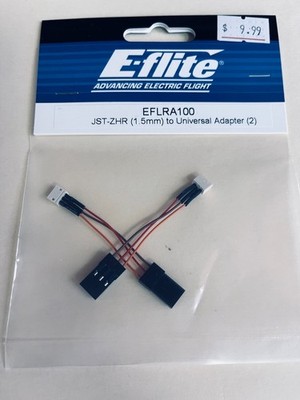 E-flite JST-ZHR 1.5mm to Universal Adapter 2 EFLRA100