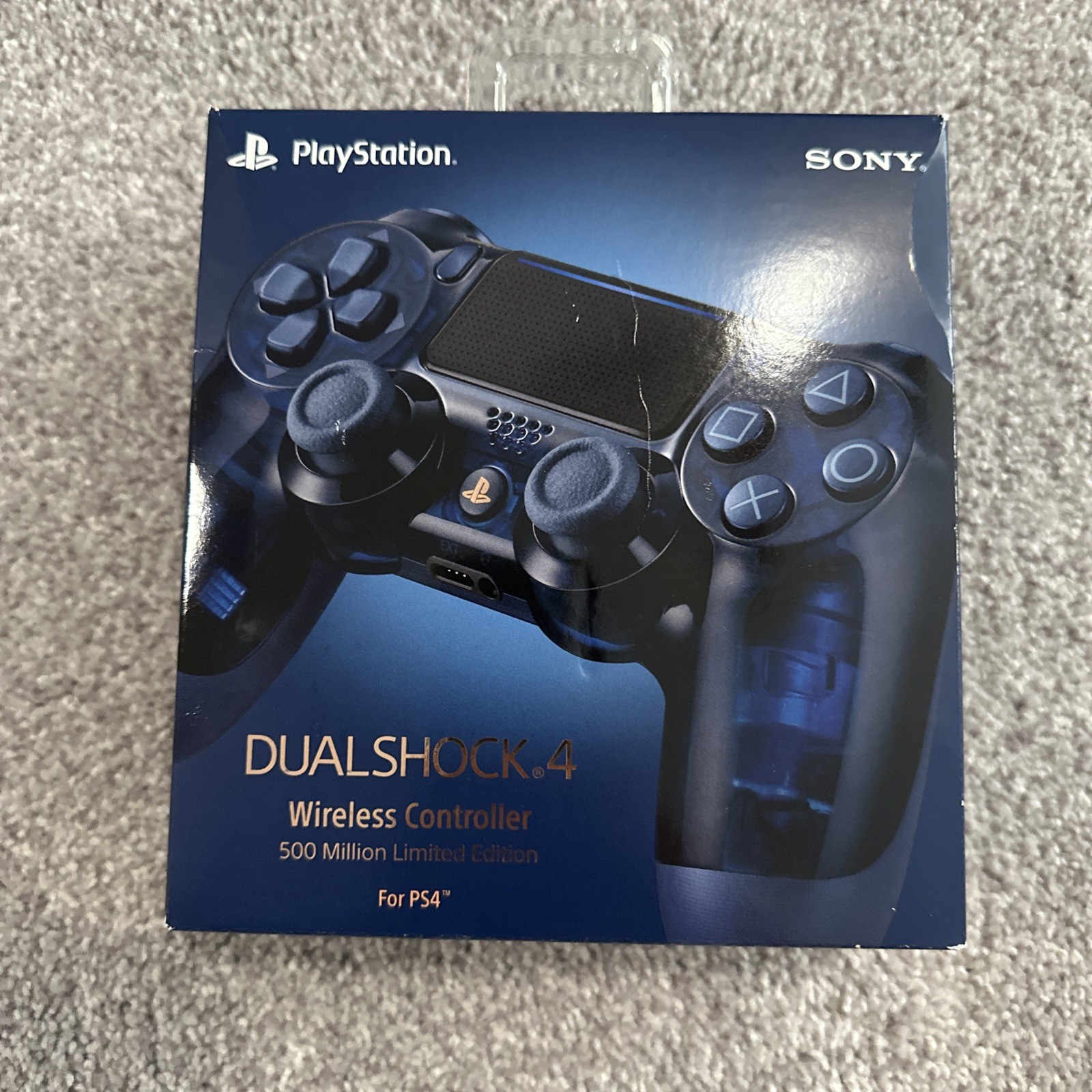 PLAYSTATION DUALSHOCK Controller 500 MILLION LIMITED EDITION