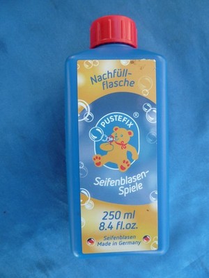 PUSTEFIX- Seifenblasen   NACHFÜLLFLASCHE 250ml   das Original