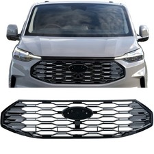 Sport Kühlergrill Schwarz mit Chrom für Ford Tourneo Transit Custom ab 2023
