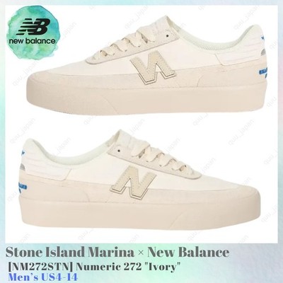 Stone Island Marina × New Balance Numeric 272 Ivory NM272STN Men's US4-14 NEW