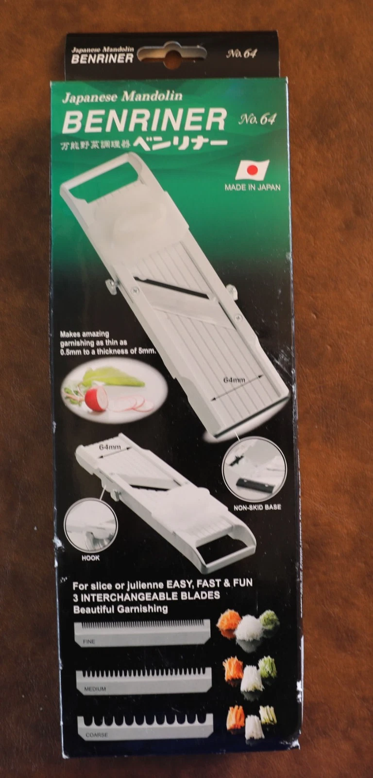 Benriner Japanese Mandoline – Ivory