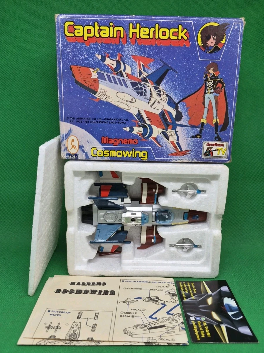 Magnemo COSMOWING Capitán Herlock Harlock fundido a presión Takara Ceppi Ratti, Hong Kong