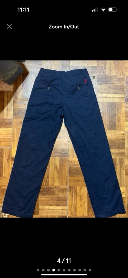 Paquete de 2 pares de pantalones Ralph Lauren y 1 par de nuevos Levi’s, talla juvenil 8 Foto 4 de 4