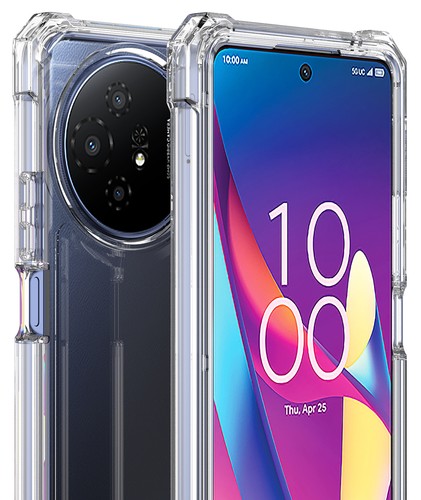 Transparent Housse Étui Case Hybride (Anti-shock) pour - Photo 2 sur 7