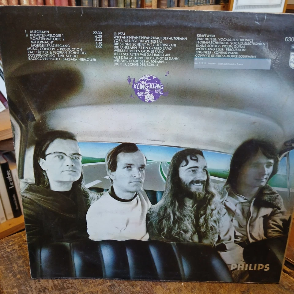 Kraftwerk Autobahn · Lp · 1974, photo 2 sur 2