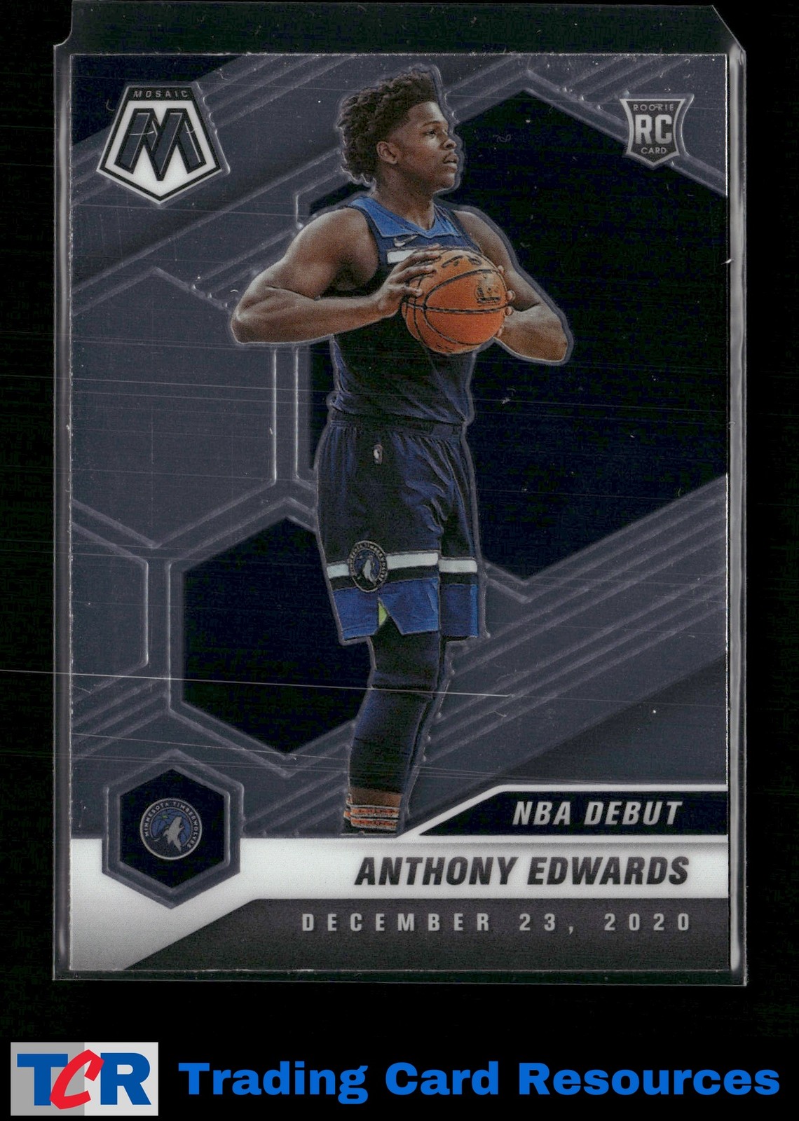2020-21 Panini Mosaic #261 Anthony Edwards Mosaic