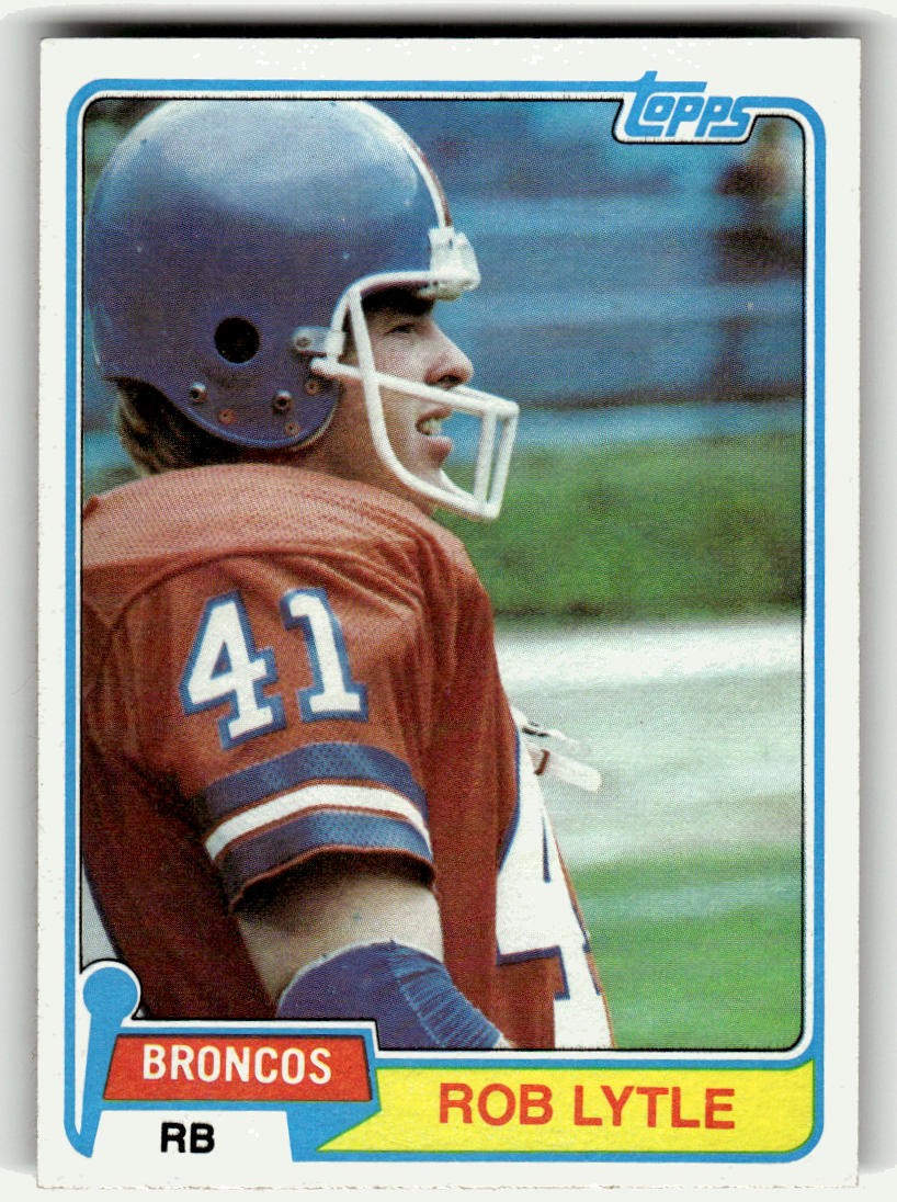 1981 Topps #464 Rob Lytle