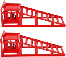 12000Lbs Hydraulic Steel Car Vehicle Lift Ramps For Vehicle Auto Garage Repair