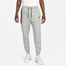 NWT Nike Men's Sz M Tech Fleece Joggers Dark Grey Heather/Black FB8002-063