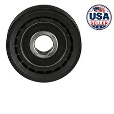 Belt Drive Idler Tensioner Pulley 63.5mm V-ribbed 6 Groove Steel Thermoplastic