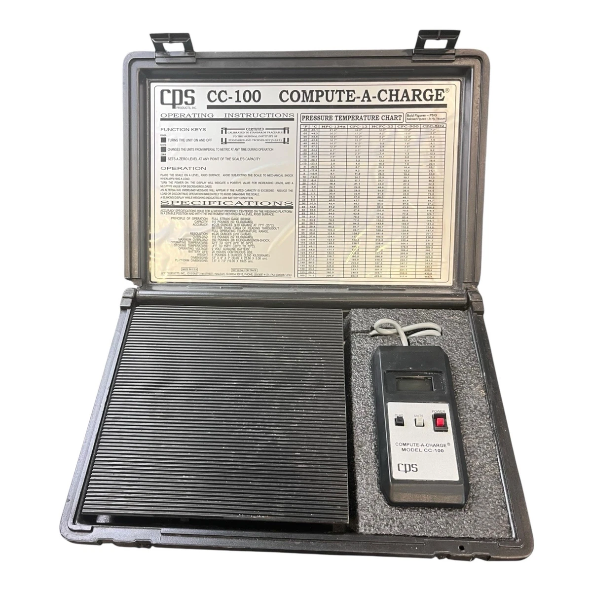CPS HVAC Refrigerant Charging Scales for sale - eBay