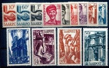 SAAR 1948 239-251 ** POSTFRISCH TADELLOS SATZ 13 BRIEFMARKEN 45&euro;(49785