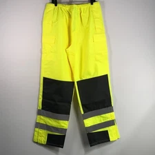 Protective Industrial Products Class E Hi-Vis Over Pant, Men's Size L -Yellow