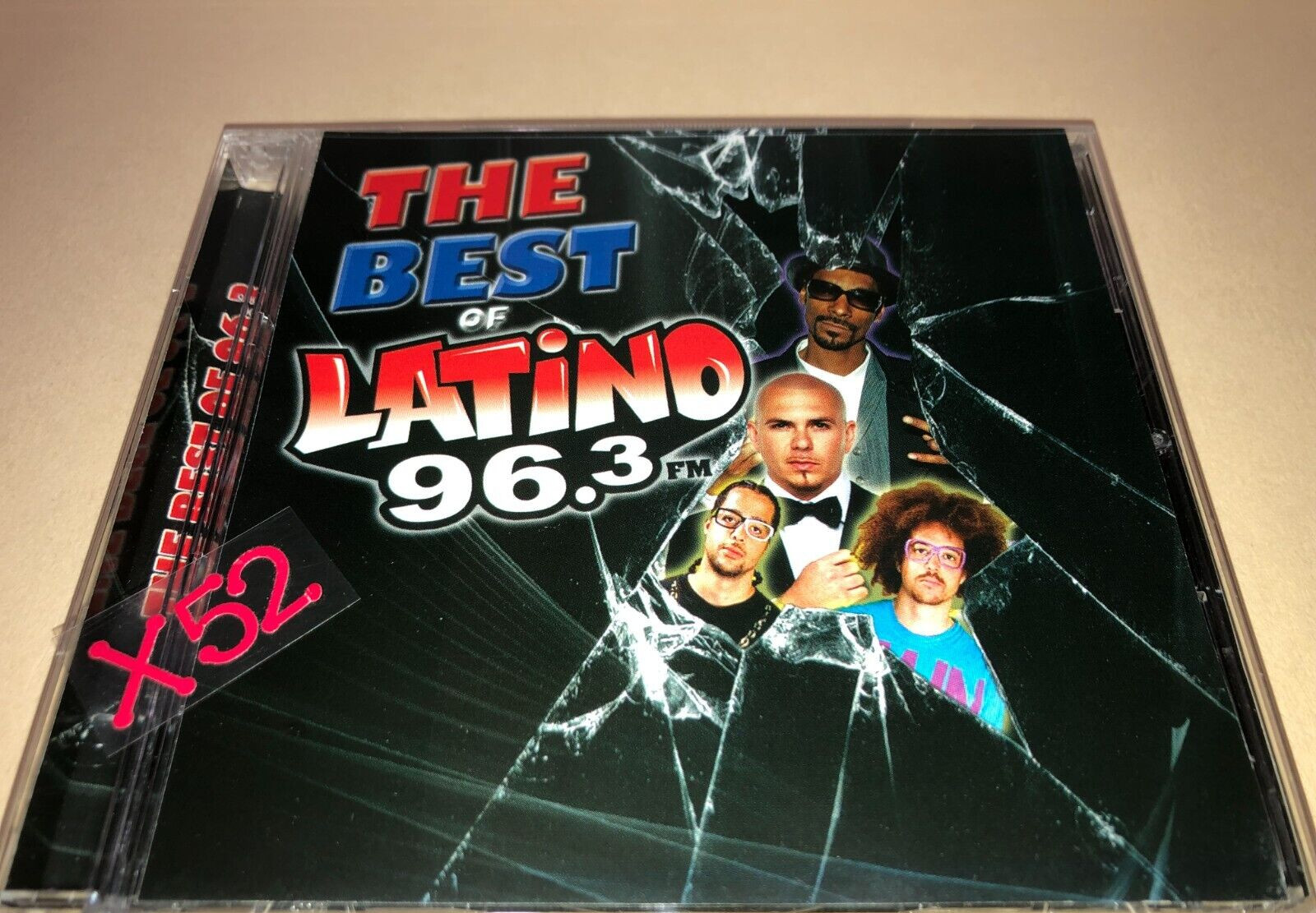 Latino 96.3 33 Hits CD Beyonce Shakira Snoop Dogg Pitbull David Guetta Lmfao