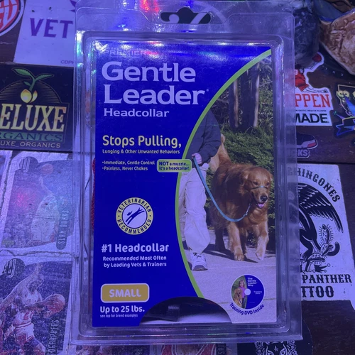 Gentle Leader Headcollar ~SMALL Up To 25lbs~ Color: RED