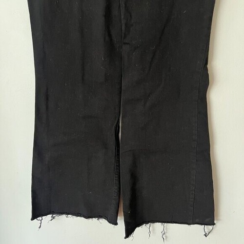 We The Free/Free People CRVY Wild Honey Black Flare Jeans Women's Size 30 - Picture 11 of 12