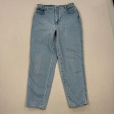 Vintage Gitano Jeans Size 31 Light Wash High Rise Tapered Leg Cotton Classic 90s