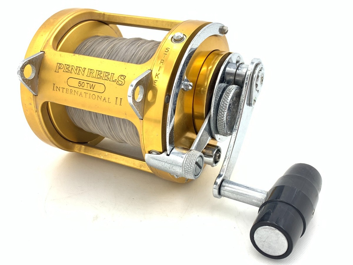 Penn ReelS InternationalⅡ 50TW Excellent Lever Drag Big Game Trolling sea  2394