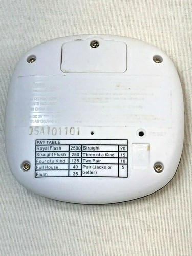 World Series Poker Game Electronic Bicycle Pocket Sized Techno Source 2009 Works - Picture 2 of 3