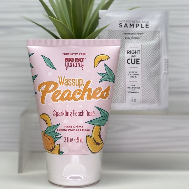 NEW Perfectly Posh Hand Cream Wassup, Peaches Sparkling Peach Rose 🍑