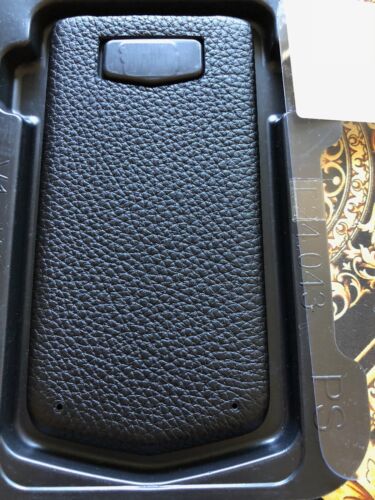Vertu Constellation V Black leather replacement OEM Vertu leather phone back - Picture 1 of 2