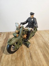 Harley-Davidson Cast Iron Vintage Motorcycle Police Cop