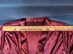 Satin Silk Women's Bridal Short Lace Up Kimono Robe Sleepwear Sexy Lady Wedding 