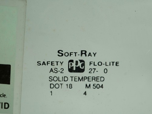 2000 - 2005 Saturn L Series Sedan Window Glass Door Passenger Right Rear Oem - Picture 10 of 10