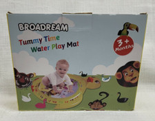  NIB Broadream Tummy Time Water Play Mat 3 Months