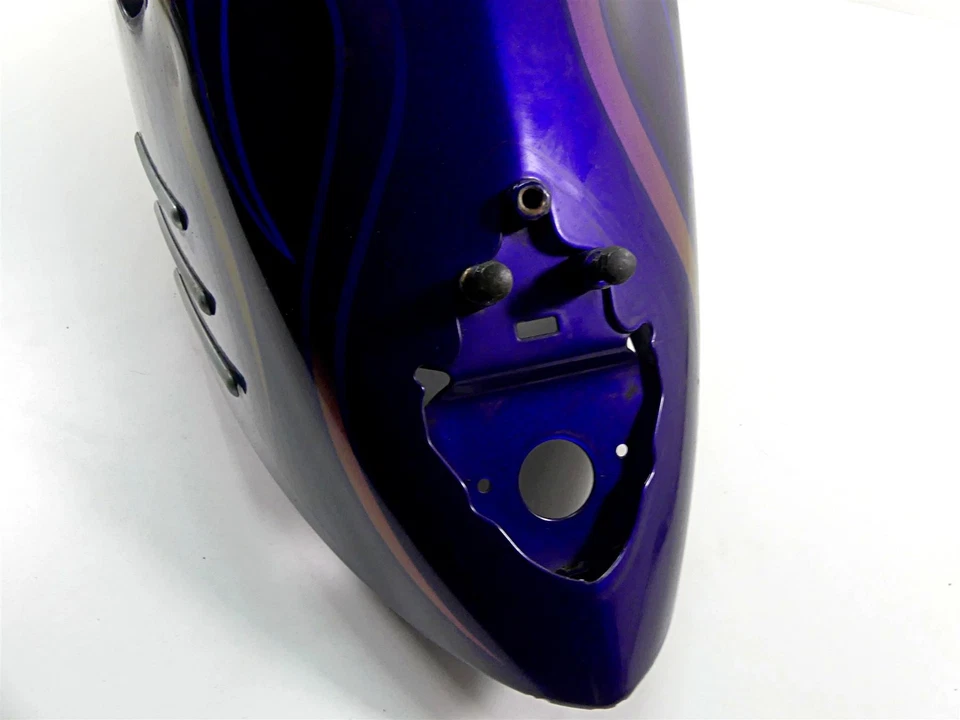 Guardabarros trasero Honda VTX1800 R 2002 - Purple Flames 80110-MEA-670 80110-MCV-S10 Foto 3 de 4