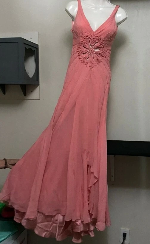 VESTIDO CARLOS MIELE IMPRESIONANTE TALLA 42 Foto 2 de 4